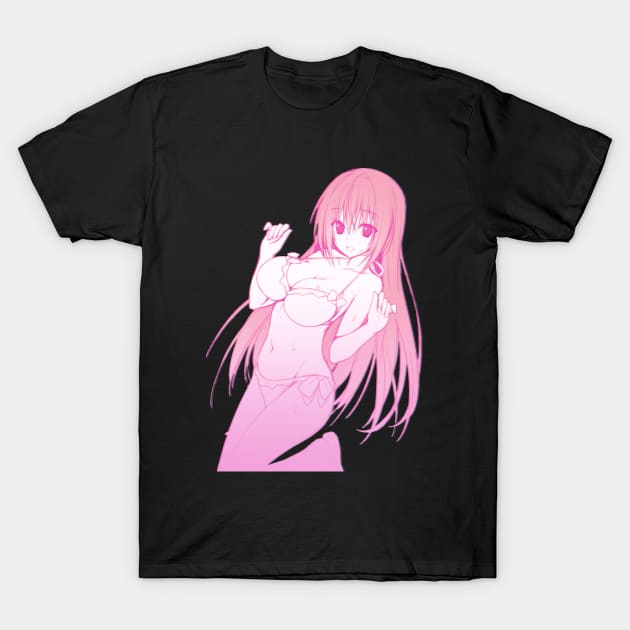 Cute Bikini Anime Girl Aesthetics T-Shirt by mareescatharsis